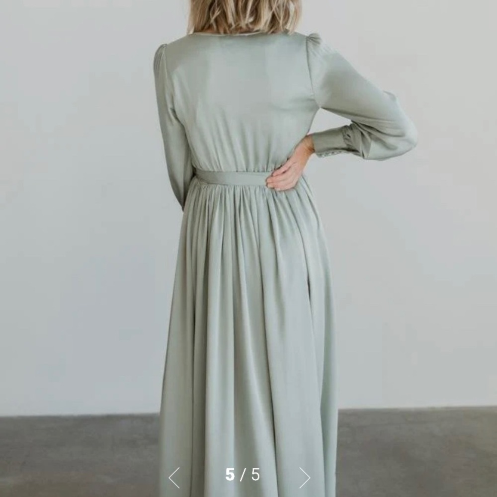 Baltic born Jenna maxi dress in sage
